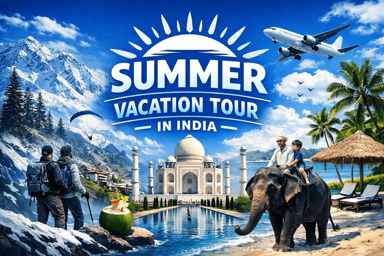 Summer Vacation Tour In India