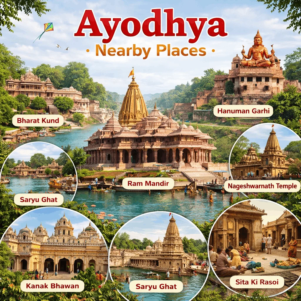 Best Ayodhya Nearby Places Top Tourist Spots To Visit