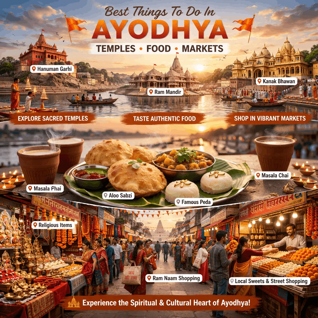Best Things To Do In Ayodhya Temples Food And Markets