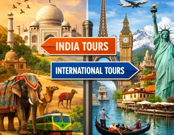 India vs International Tours: Which Logistics Define Your Trip?