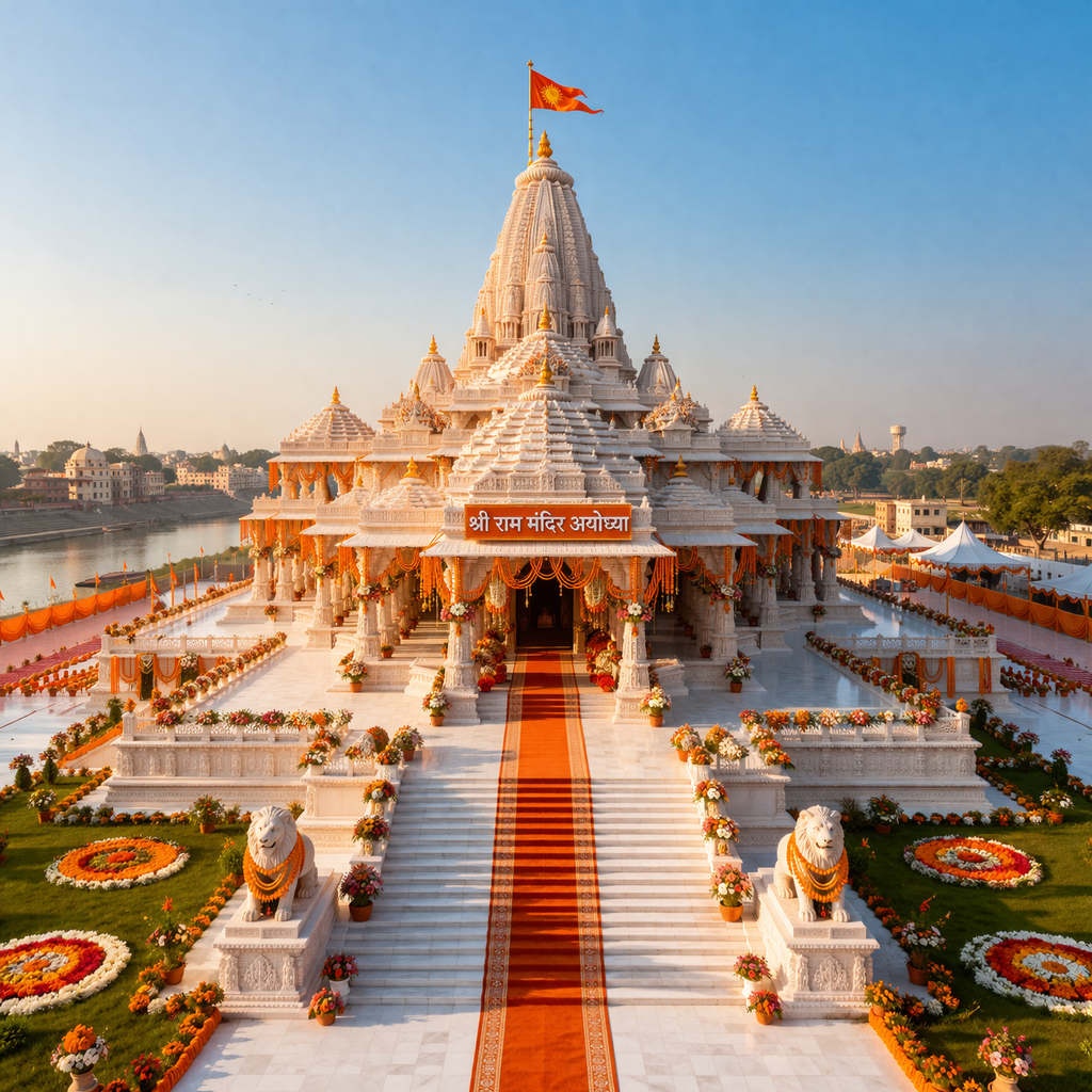 Shri Ram Mandir Ayodhya Travel Guide By Skyline Holidayz