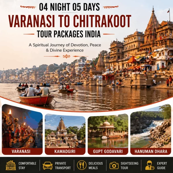 04 Night 05 Days Varanasi To Chitrakoot Tour Packages India