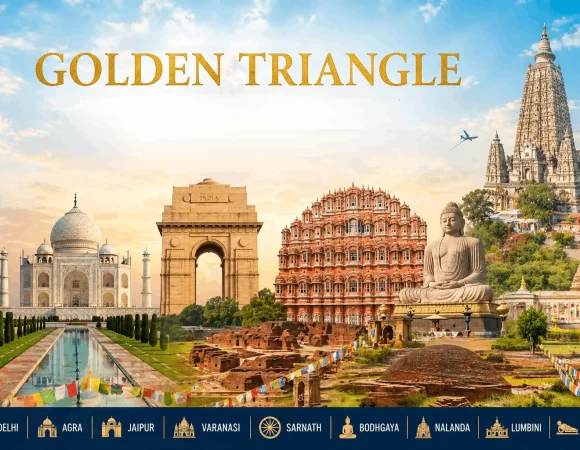 12 Night 13 Days Golden Triangle With Buddhist Circuit Tour