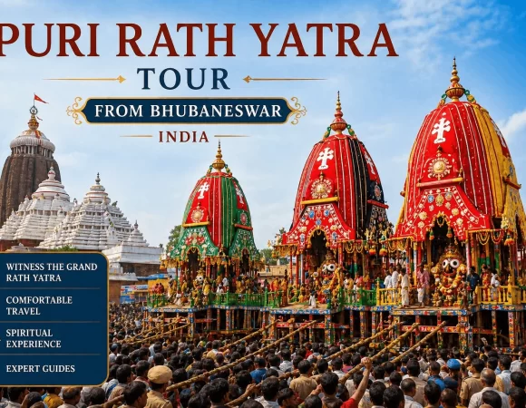 04N 05D Puri Rath Yatra Tour From Bhubaneswar India Packs