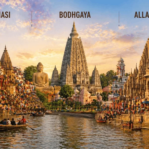 Varanasi Bodhgaya Allahabad Temple Tour India