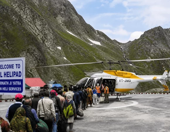 2 Nights 3 Days Amarnath Cave Temple Helicopter Yatra from Baltal