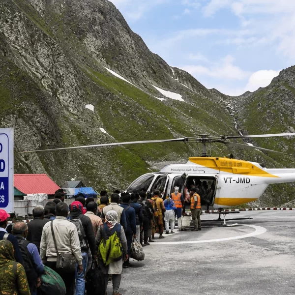 Amarnath Cave Temple Helicopter Yatra from Baltal