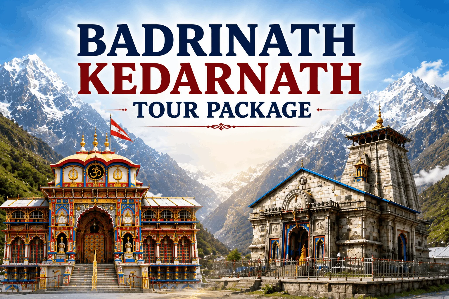 4 Nights 5 Days Badrinath Kedarnath Tour Package From Haridwar