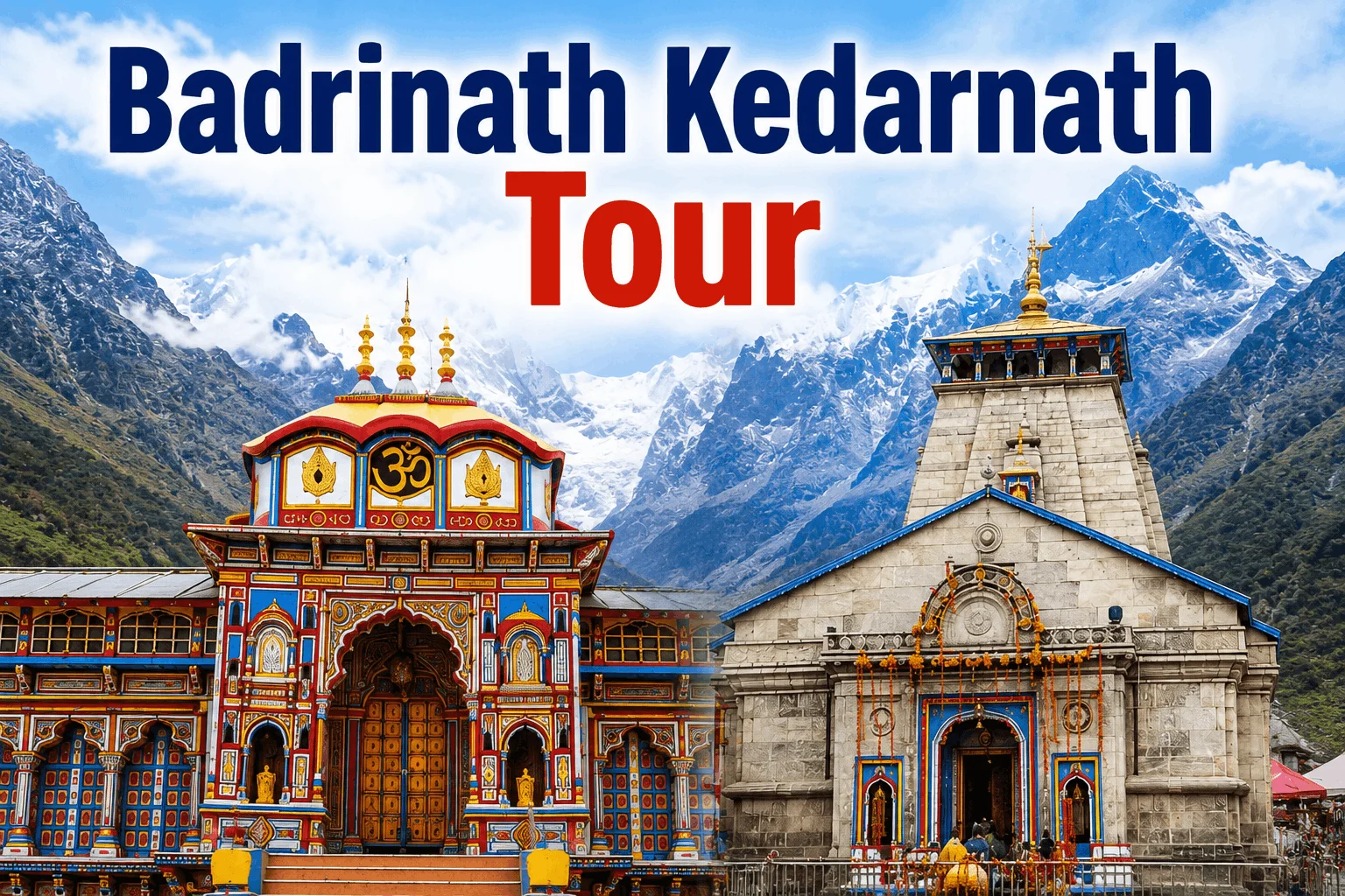 4 Nights 5 Days Badrinath Kedarnath Tour Package From Haridwar