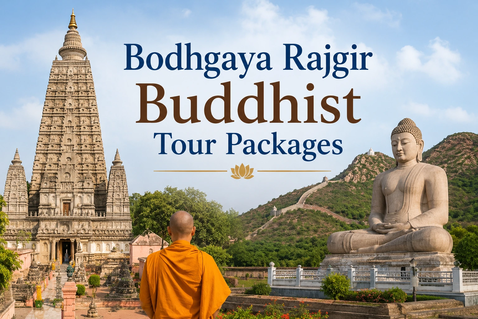 03 Night 04 Days Bodhgaya Rajgir Buddhist Tour Packages, India