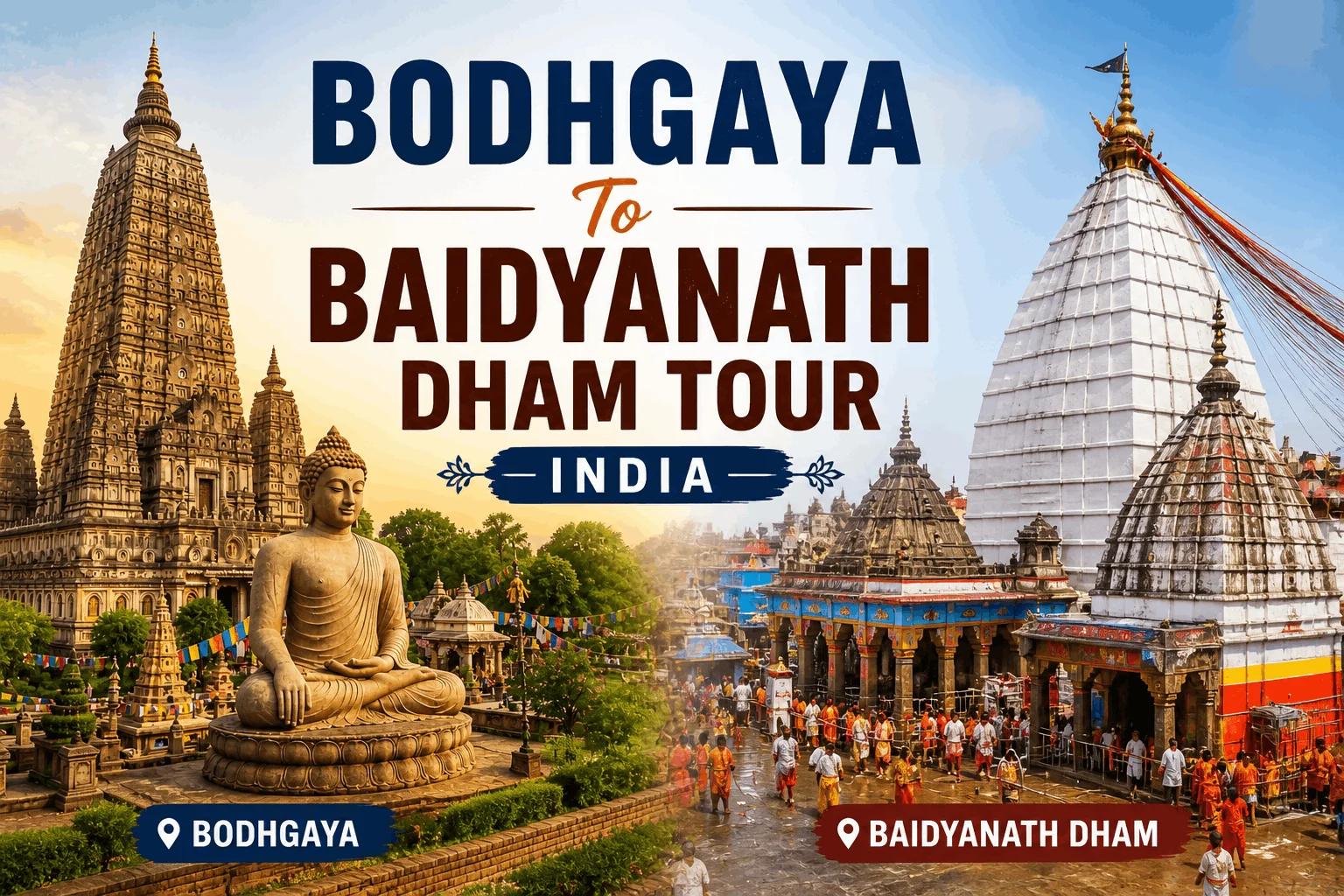 3 Nights 4 Days Bodhgaya To Baidyanath Dham Tour India