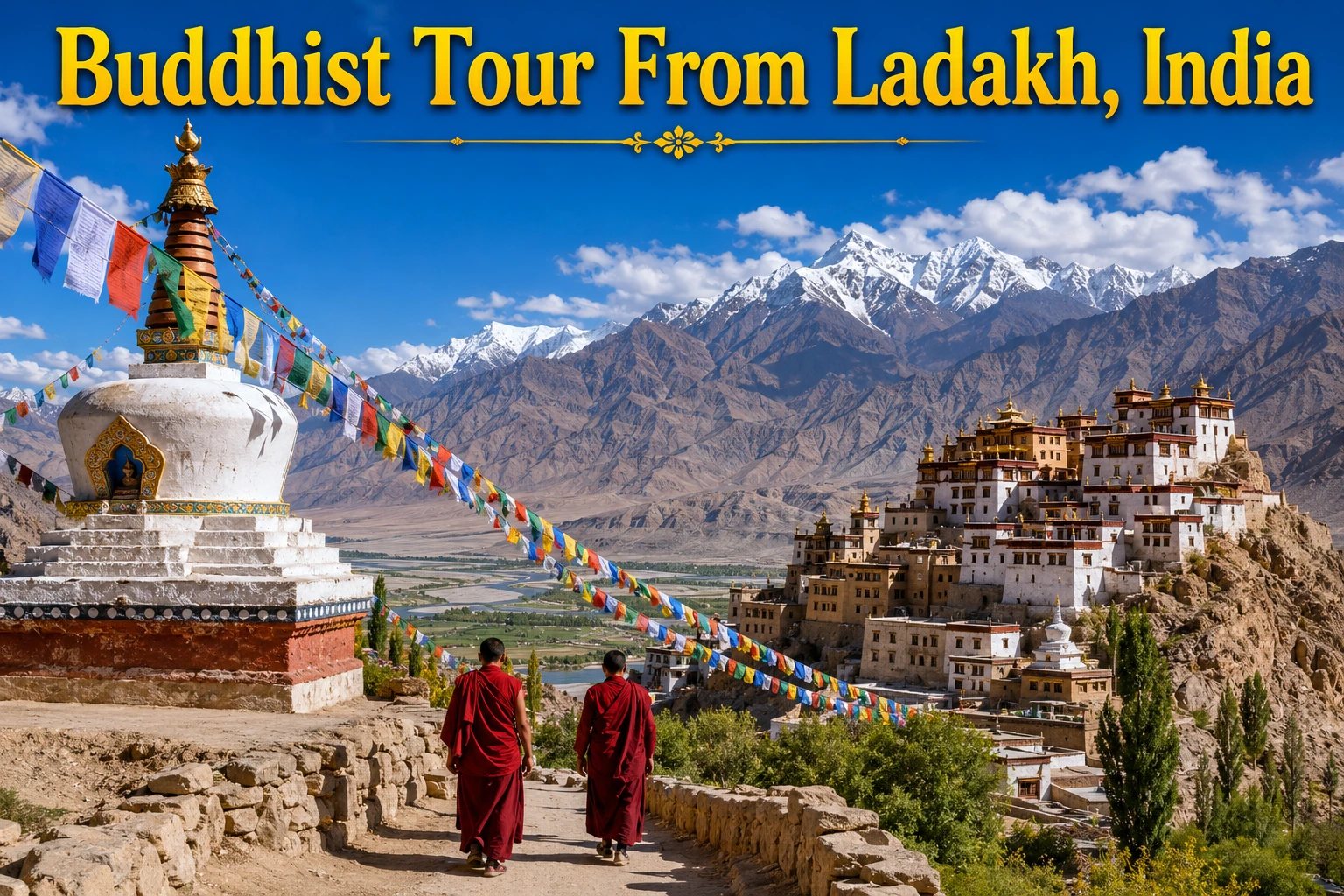 04 Night 05 Days Buddhist Tour From Ladakh, India
