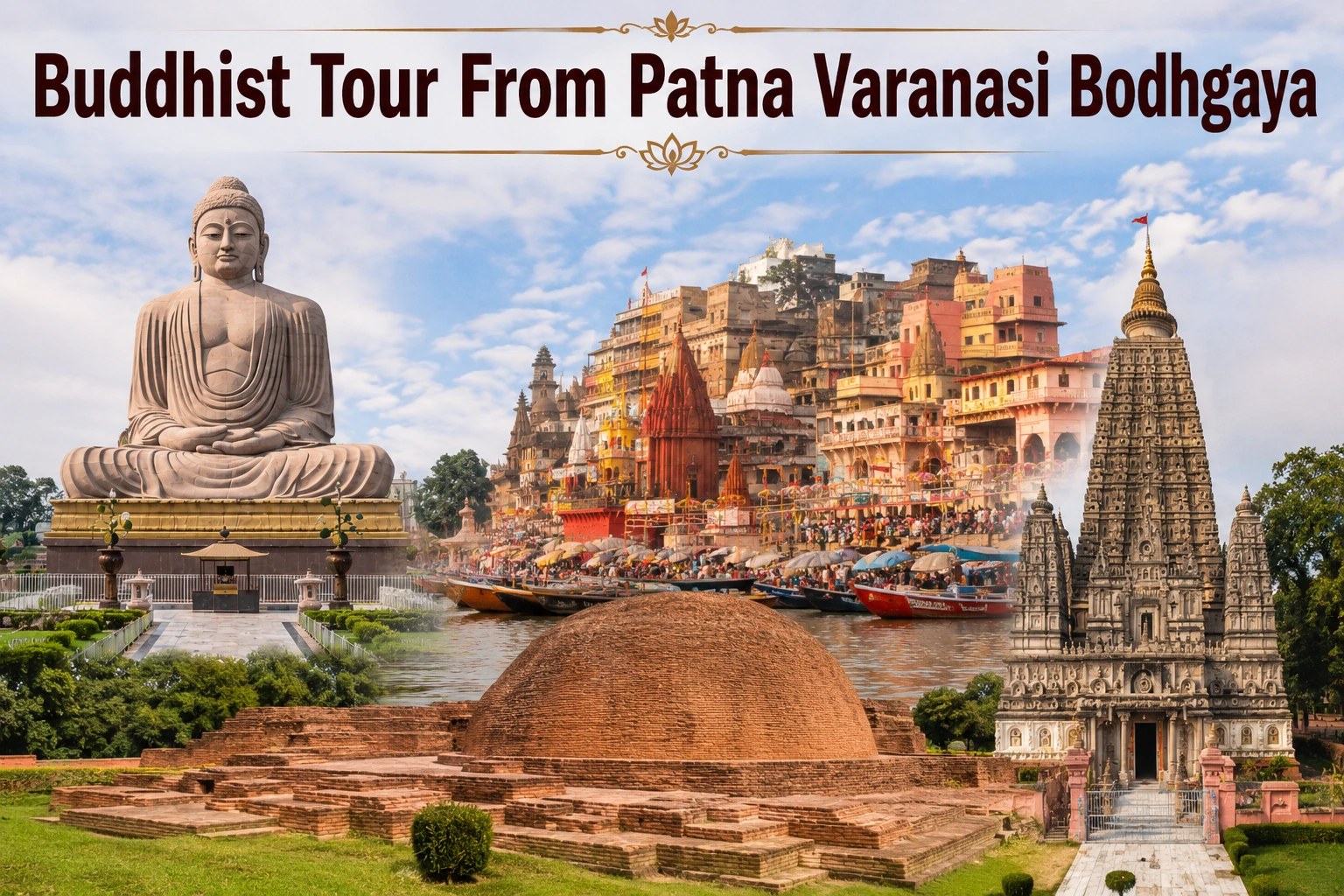 04 Night 05 Days Buddhist Tour From Patna Varanasi Bodhgaya