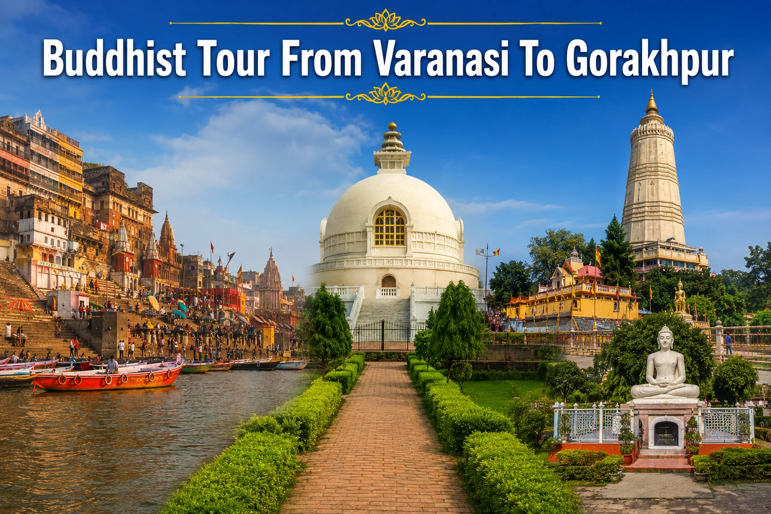 04 Night 05 Days Buddhist Tour From Varanasi To Gorakhpur