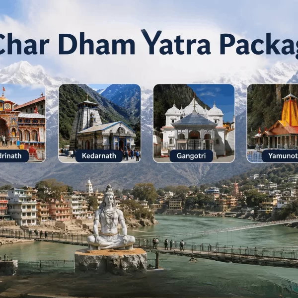 Char Dham Yatra Package from Delhi via Rishikesh