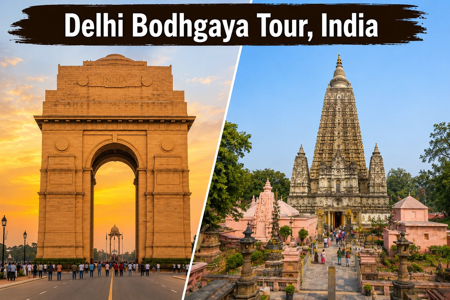 01 Night 02 Days Delhi Bodhgaya Tour, India