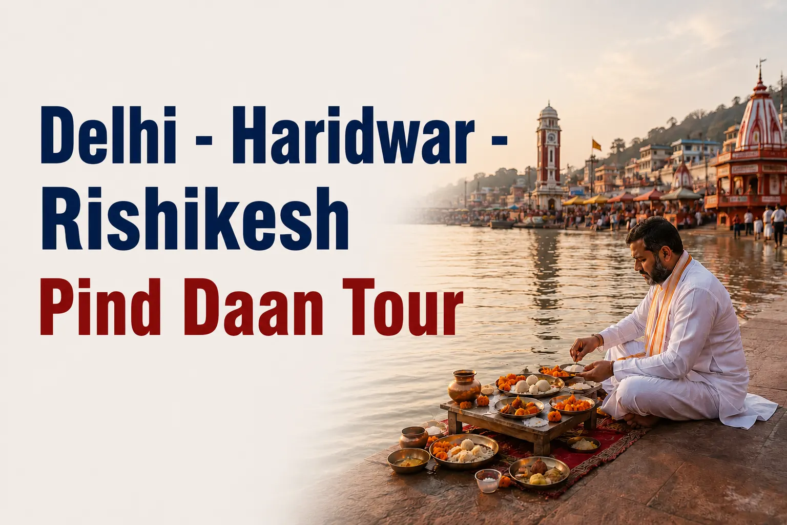 02 Night 03 Days Delhi - Haridwar - Rishikesh Pind Daan Tour From Delhi Rishikesh, India