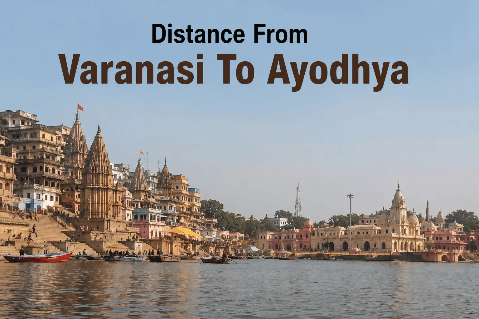 Distance From Varanasi To Ayodhya Best Routes And Travel Options