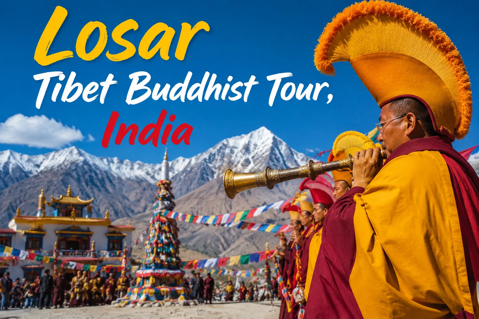 05 Night 06 Days Losar Tibet Buddhist Tour, India