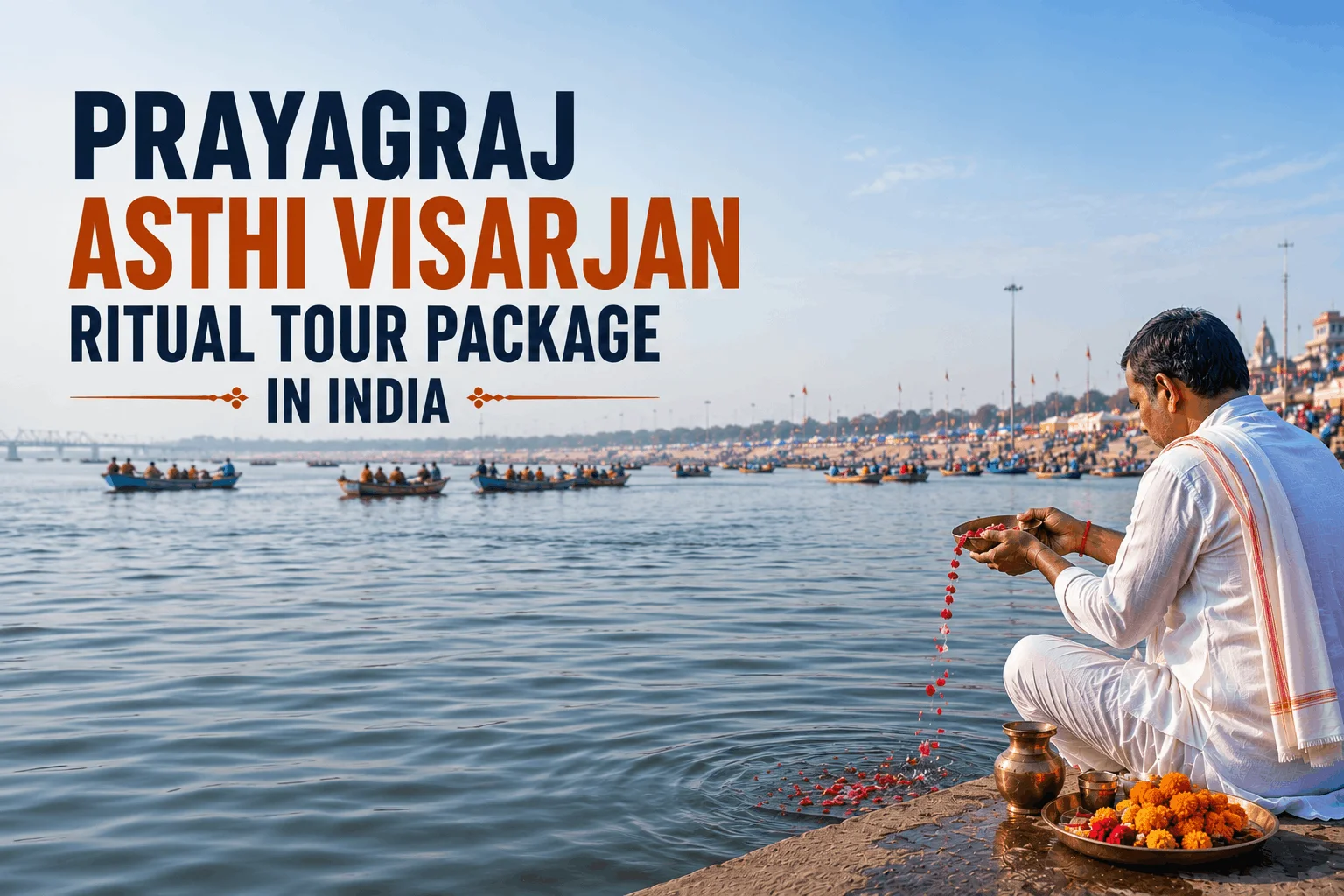 1 Day Prayagraj Asthi Visarjan Ritual Tour Package In India