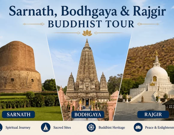 3 Nights 4 Days Sarnath, Bodhgaya & Rajgir Buddhist Tour