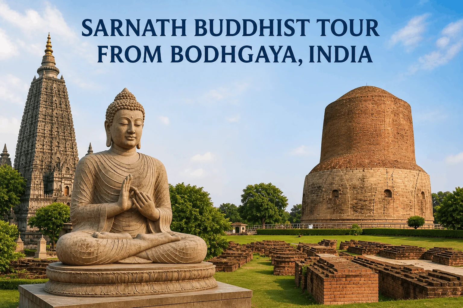 3 Nights 4 Days Sarnath Buddhist Tour Package From Bodhgaya