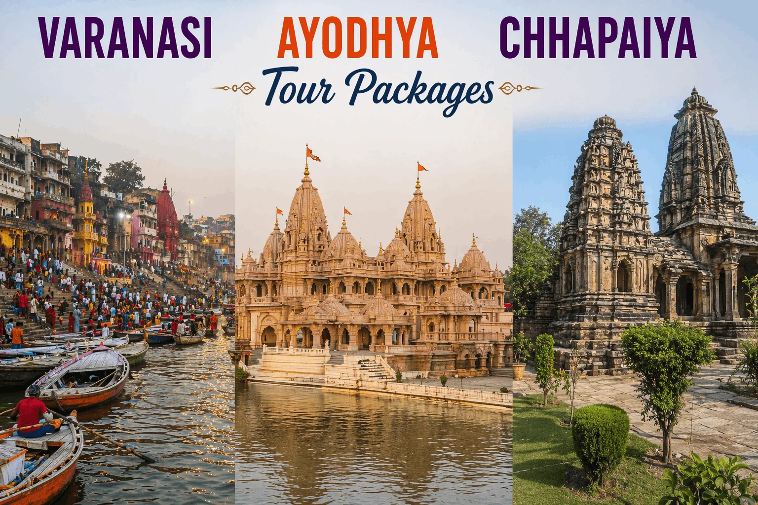 01 Night 02 Days Varanasi Ayodhya Chhapaiya Tour Packages, India