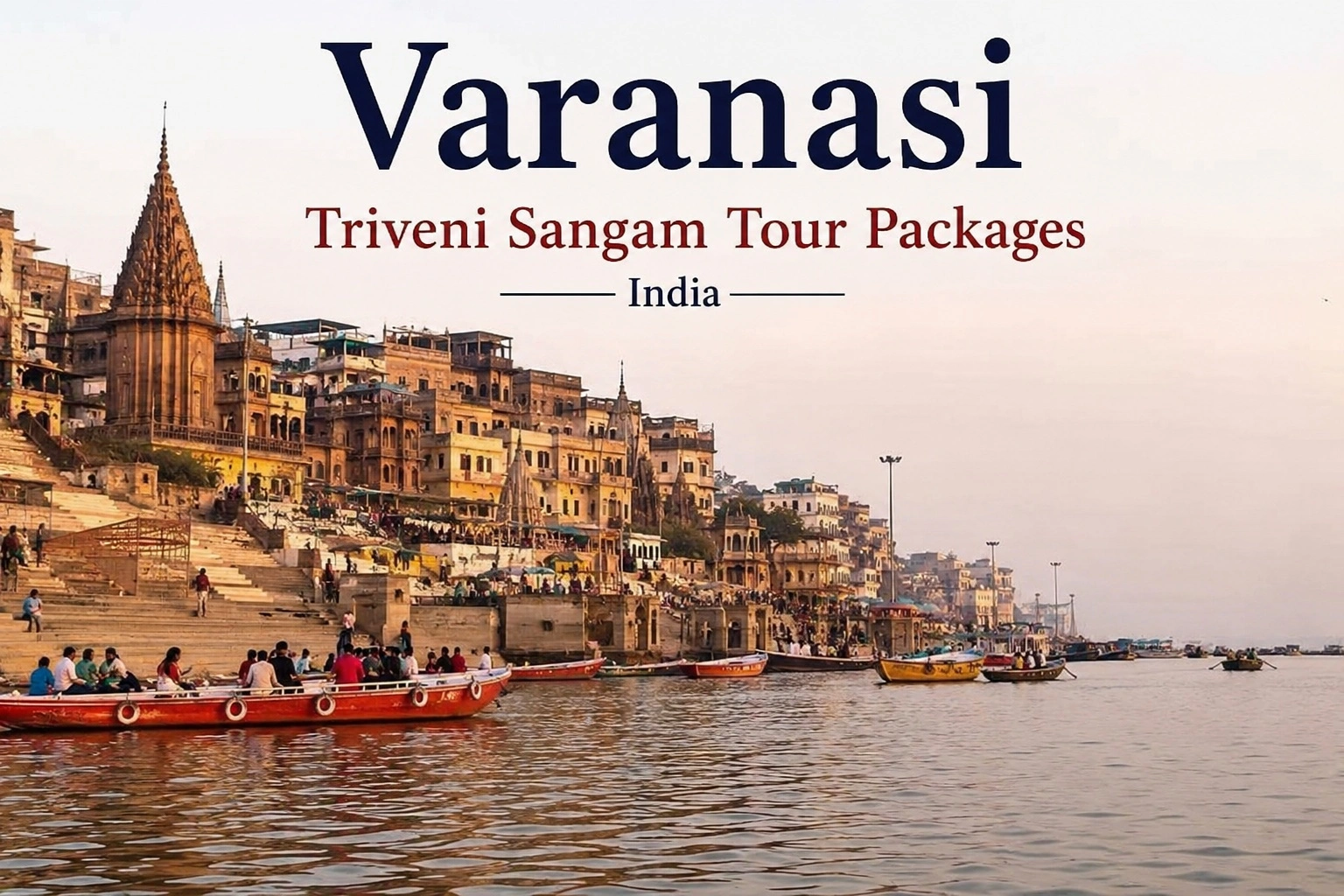 03 Night 04 Days Varanasi, Triveni Sangam Tour Packages, India